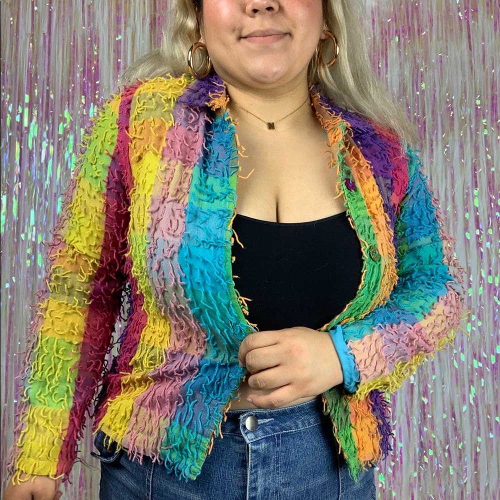 Fringe Blazer by Life Style